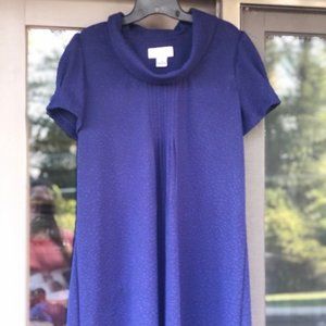 60's Style Jackie O Navy Blue Dress